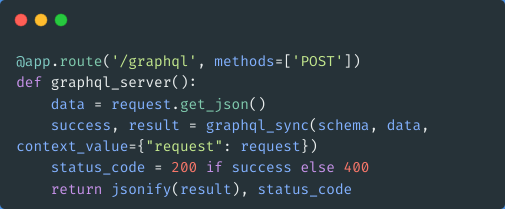 graphql server 