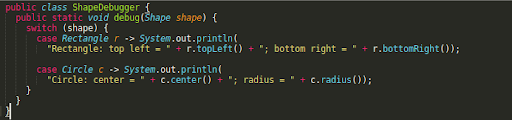 Public Class Shape debugger 