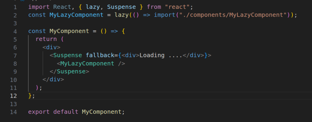 Import React