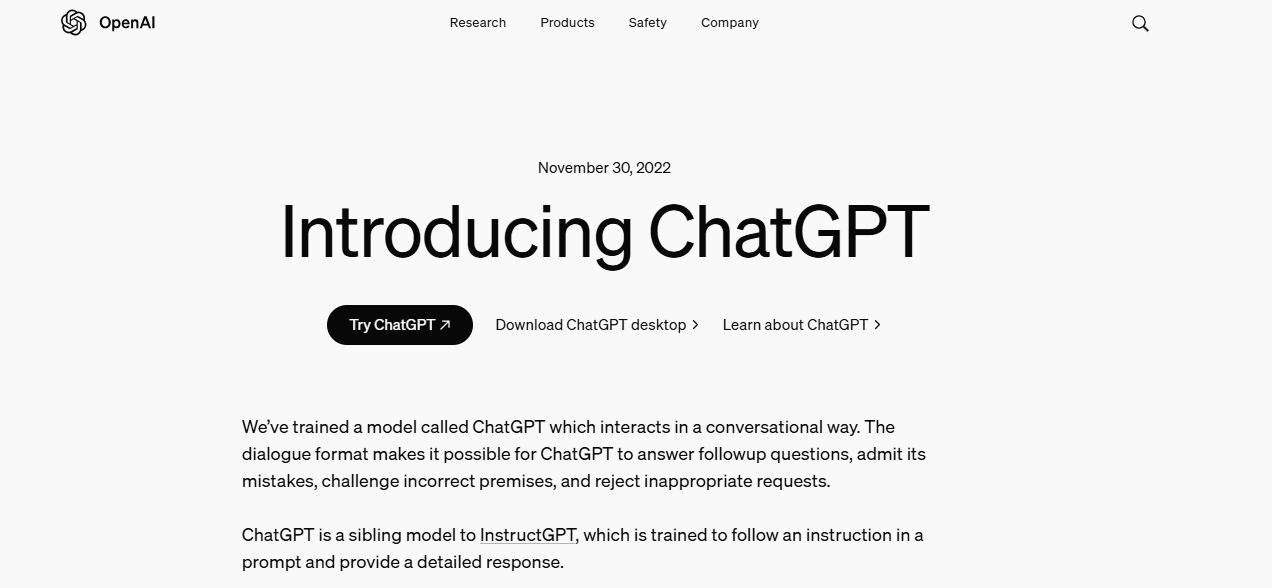 ChatGPT OpenAI 